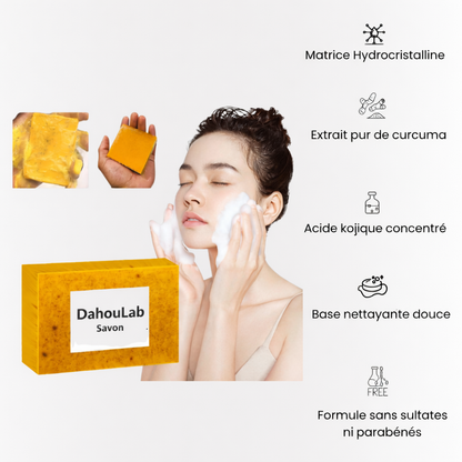 Savon Anti-Taches & Hyperpigmentation au curcuma