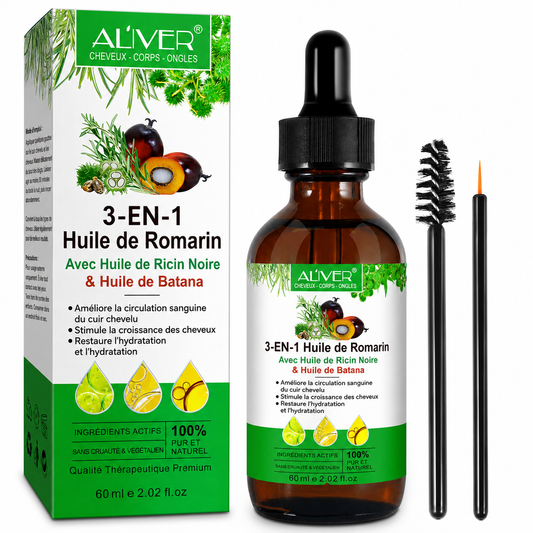 Huile de Romarin 3 en 1