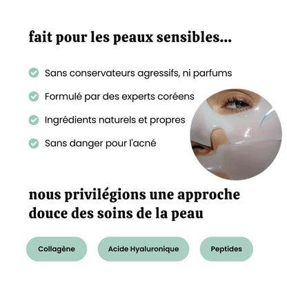 BIODANCE Bio-Collagen Masque Profond Réel, Masque Hydrogel, Skincare Coréenne, 4 pièces